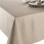 Nappe lin uni flax