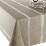 Nappe monogramme blanc