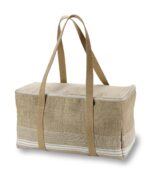 Sac week end monogramme blanc