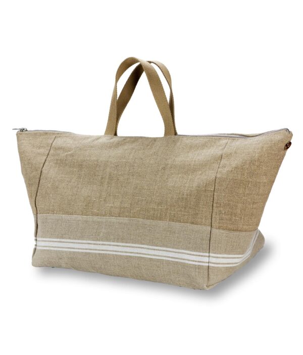 Sac voyage monogramme blanc