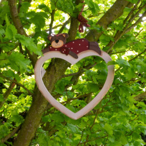 CADRE COEUR OURS