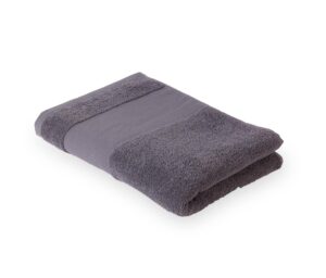 SERVIETTE DE BAIN À BORDER CARBONE