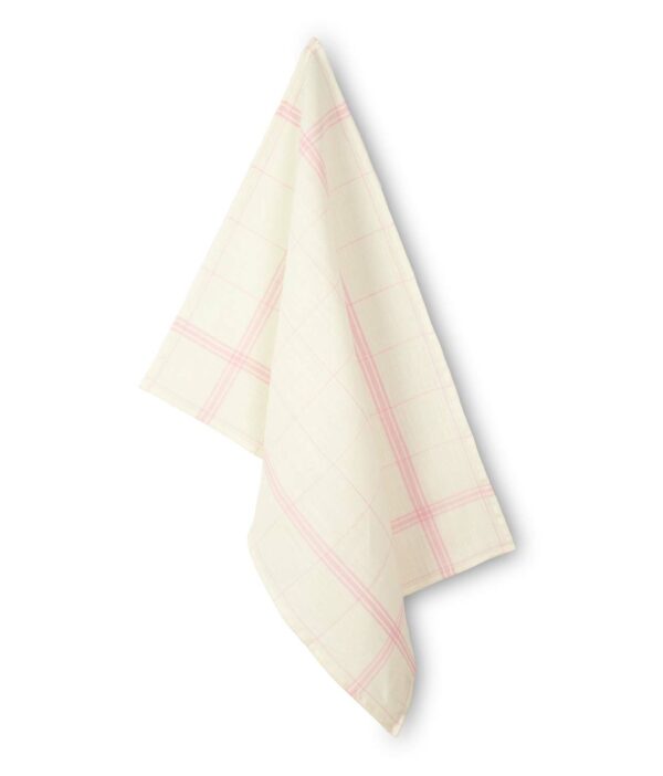 TORCHON MONTMARTRE A BRODER Fond Blanchi/Rose – Image 2