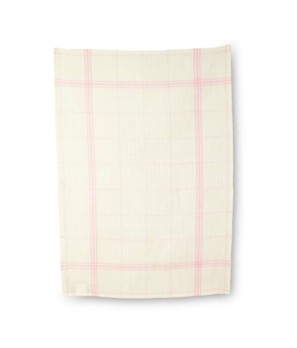 TORCHON MONTMARTRE A BRODER Fond Blanchi/Rose – Image 2
