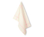 TORCHON MONTMARTRE A BRODER Fond Blanchi/Rose