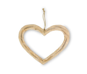 CADRE BOIS COEUR