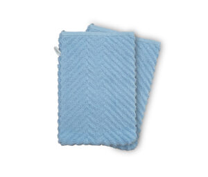 Lot de 2 Gants de Toilette Motifs Ciel