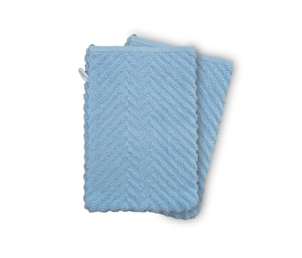 Lot de 2 Gants de Toilette Motifs Ciel